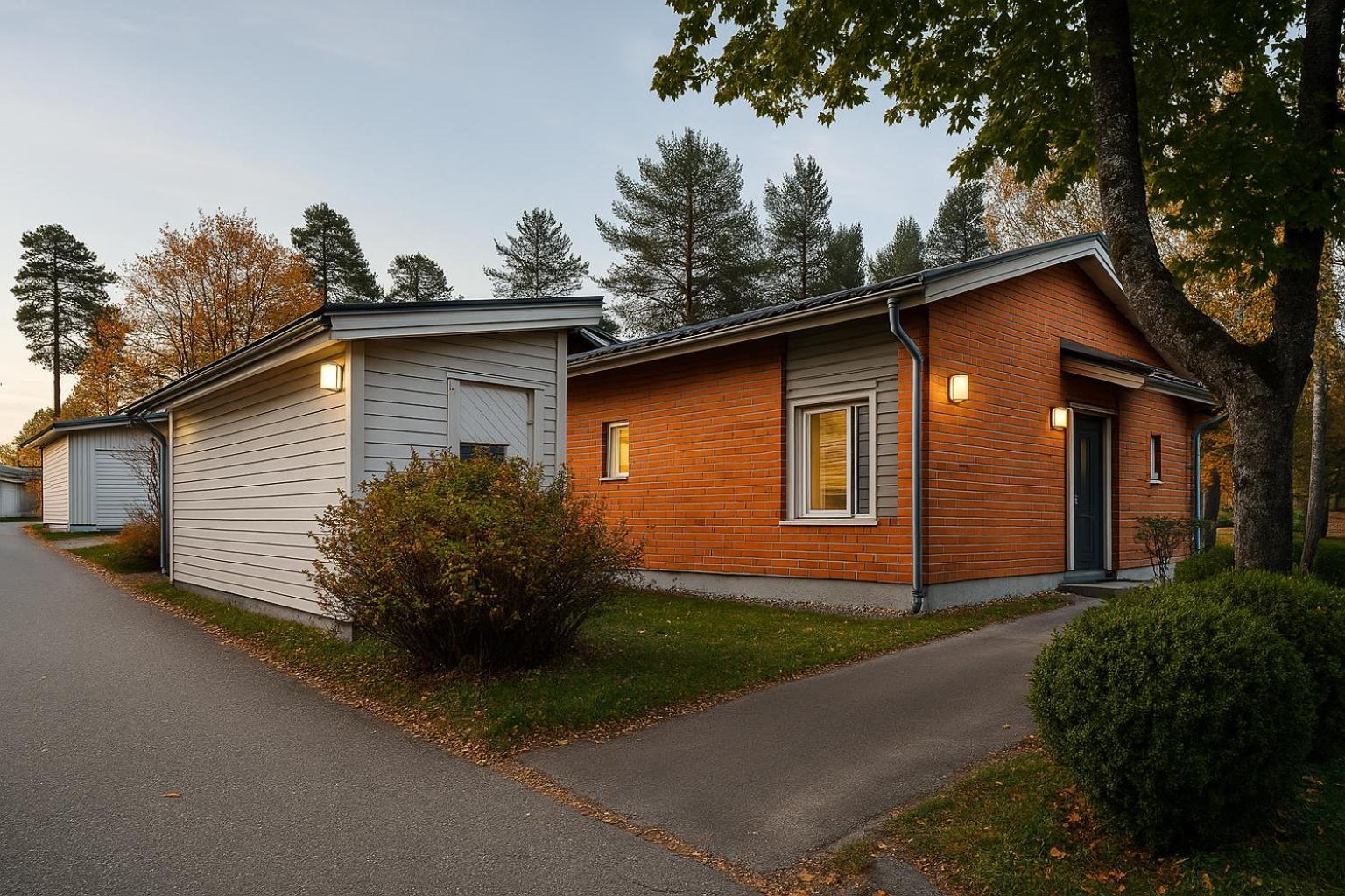 Rauhallinen Rivitalon Paeaety Porvoo Zewnętrze zdjęcie